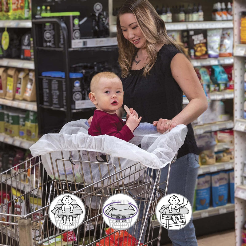 DISPOSABLE SHOPPING CART COVER