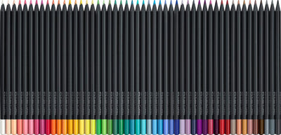 COLOURING PENCILS BLACK EDITION - SET OF 50