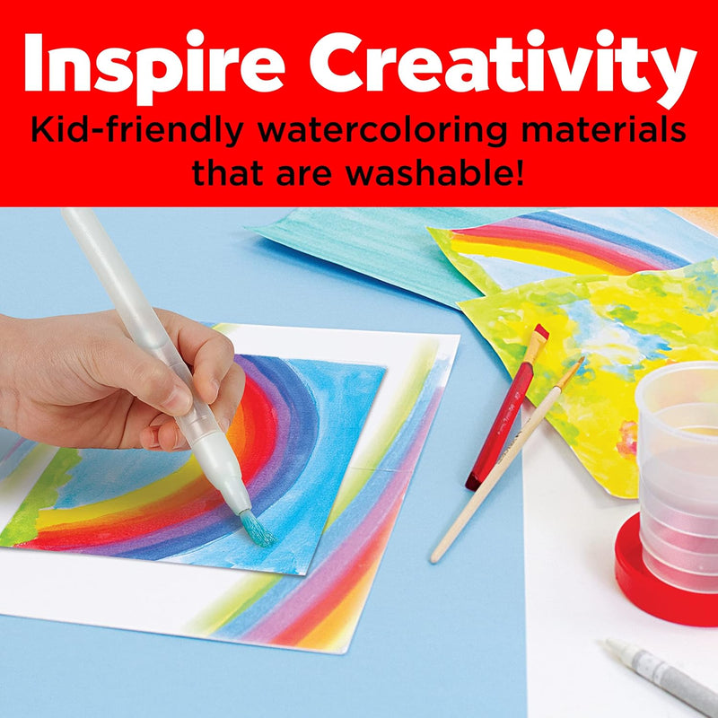 YOUNG ARTIST LEARN TO WATERCOLOUR - WATERCOLOUR PAINT SET FOR KIDS