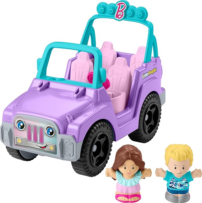 LITTLE PEOPLE BARBIE TOY CAR BEACH CRUISER