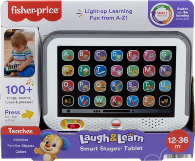 LAUGH & LEARN SMART STAGES TABLET TODDLER ELECTRONIC MUSICAL LEARNING TOY