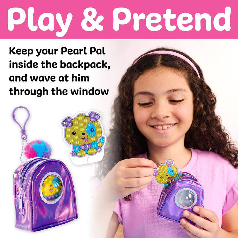 CREATIVITY FOR KIDS BUBBLE GEMS BACKPACK KEYCHAIN