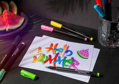 BRUSH PEN SET - BLACK EDITION 20 COUNT