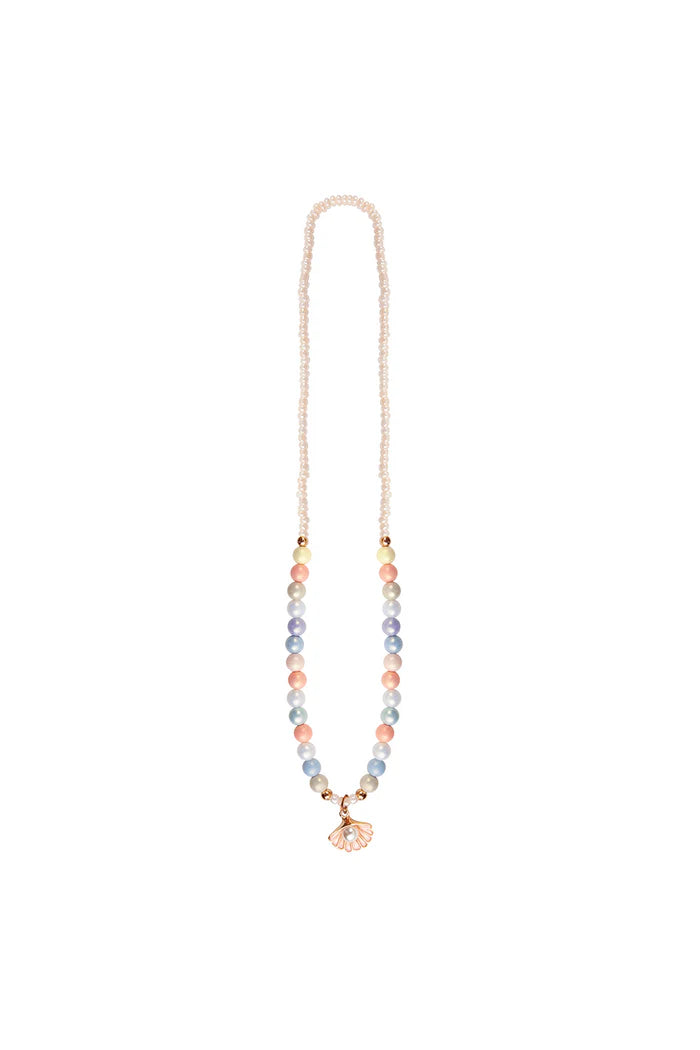 BOUTIQUE PASTEL SHELL NECKLACE
