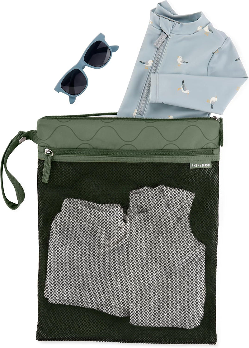 GRAB+GO WET DRY BAG DARK SAGE