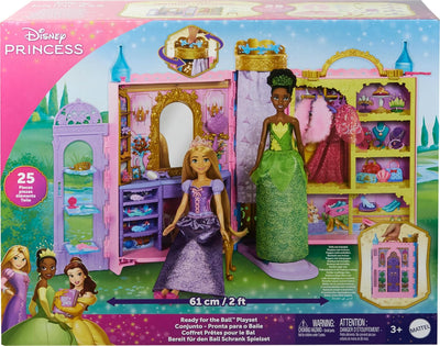 DISNEY PRINCESS READY FOR THE BALL CLOSET PLAYSET