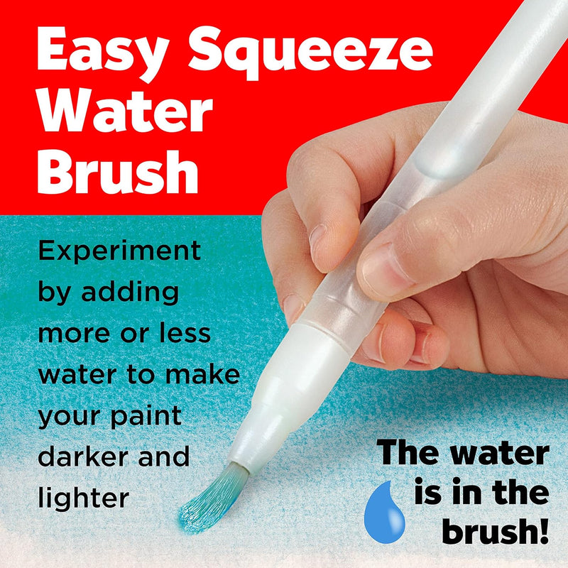 YOUNG ARTIST LEARN TO WATERCOLOUR - WATERCOLOUR PAINT SET FOR KIDS