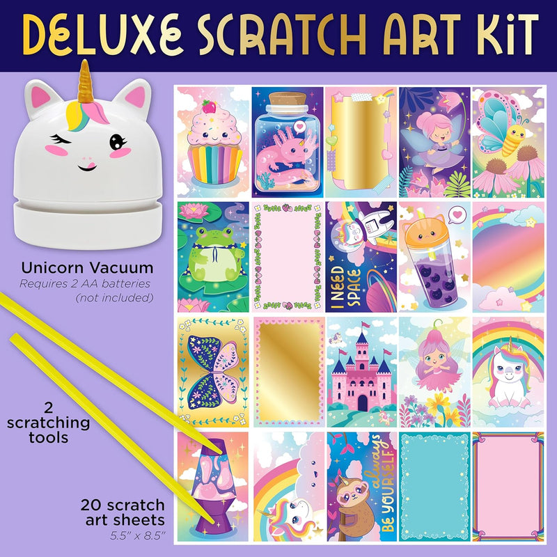 CREATIVITY FOR KIDS DELUXE SCRATCH ART KIT