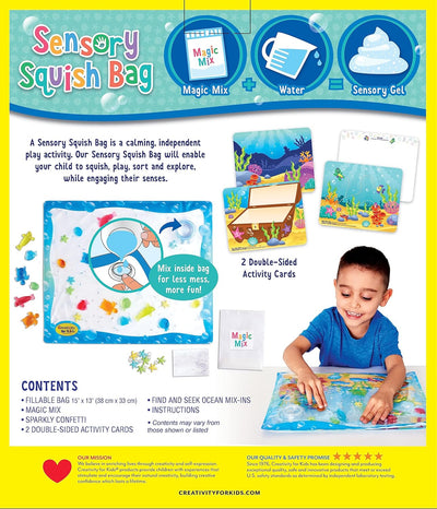 CREATIVITY FOR KIDS SENSORY SQUISH BAG