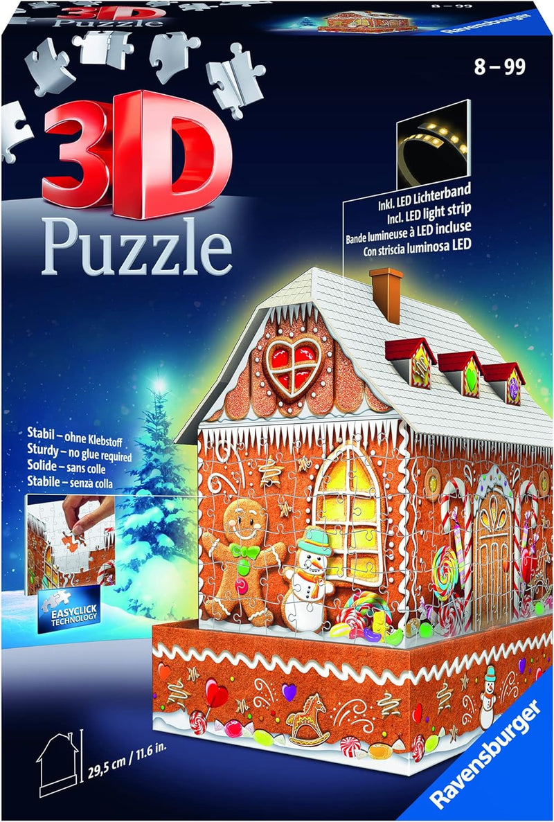 GINGERBREAD HOUSE 3D PUZZLE