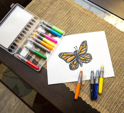 GEL CRAYONS - 12 COUNT