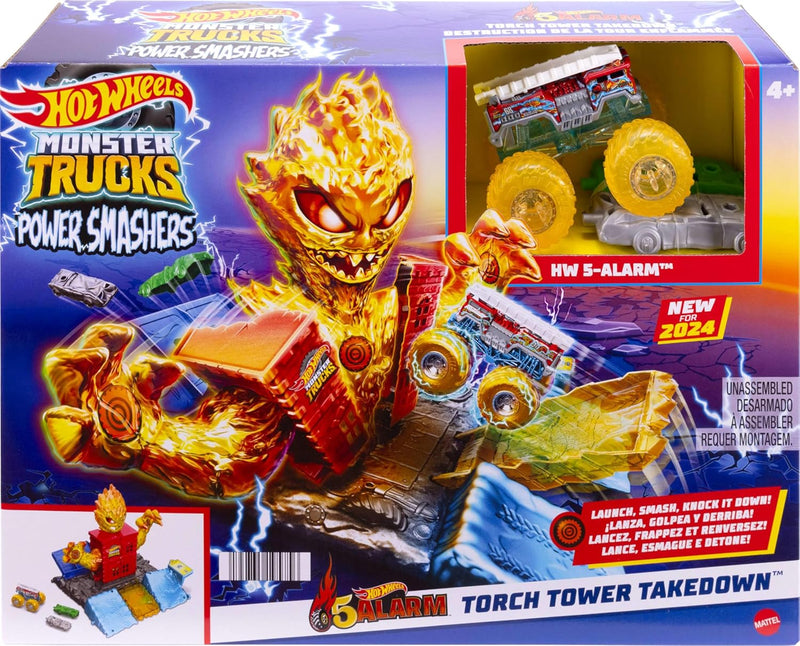 HOT WHEELS MONSTER TRUCKS TOY PLAYSET 1:64 SCALE