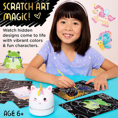 CREATIVITY FOR KIDS DELUXE SCRATCH ART KIT