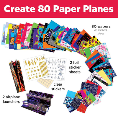 CREATIVITY FOR KIDS STUNT SQUADRON FOLD & LAUNCH PAPER AIRPLANES