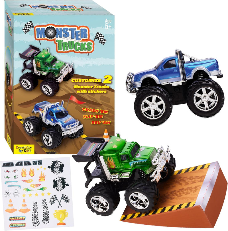 CREATIVITY FOR KIDS MONSTER TRUCKS CRAFT KIT