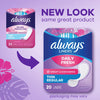 ALWAYS	THIN DAILIES UNSCENTED LINERS 120CT