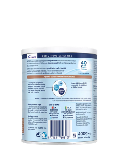 LACTOSE FREE FROM BIRTH 400g