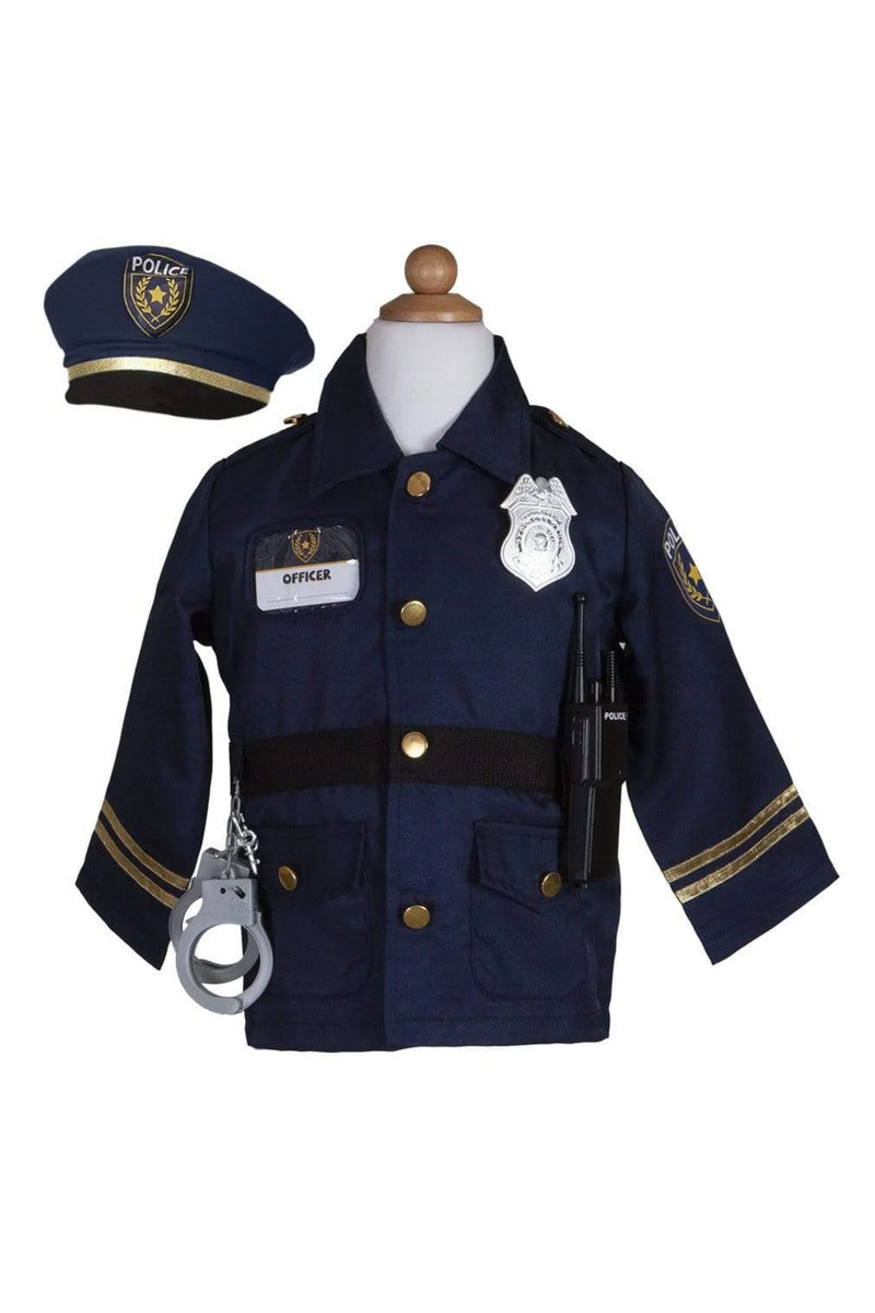 5 PIECE POLICE OFFICER SIZE 3-4