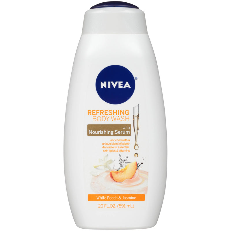 NIVEA PEACH/JASMINE BODY WASH 20 FL OZ