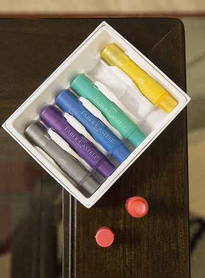 METALLIC GEL STICKS - 6 COUNT