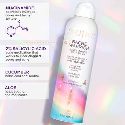 BACNE ACNE BODY SPRAY 6OZ