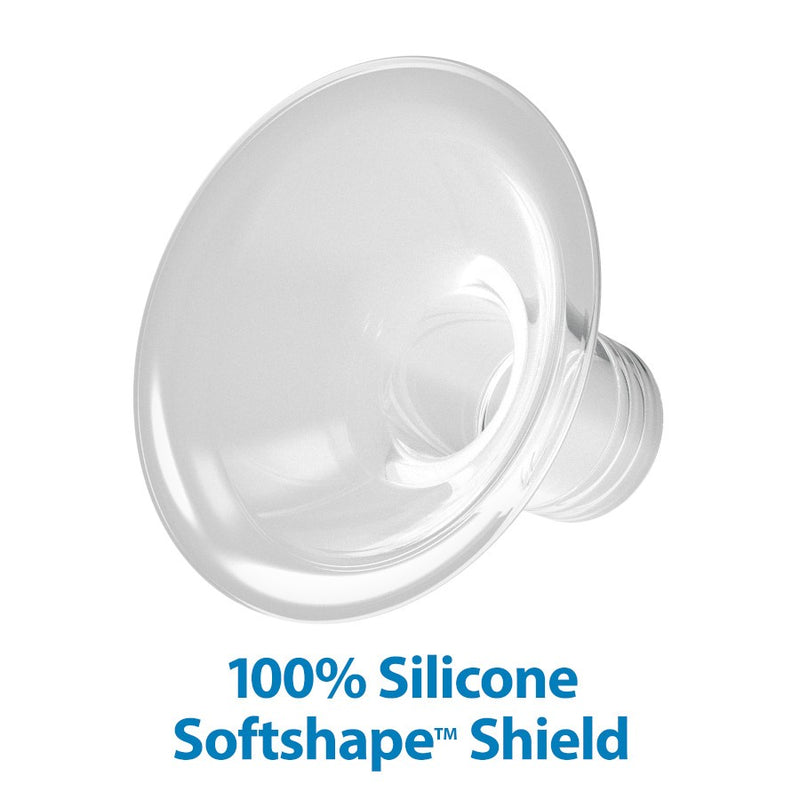 MANUAL BREAST PUMP W/SLICONE SHIELD