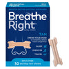 BREATHE RIGHT NASAL STRIPS TAN SMALL MEDIUM 30S