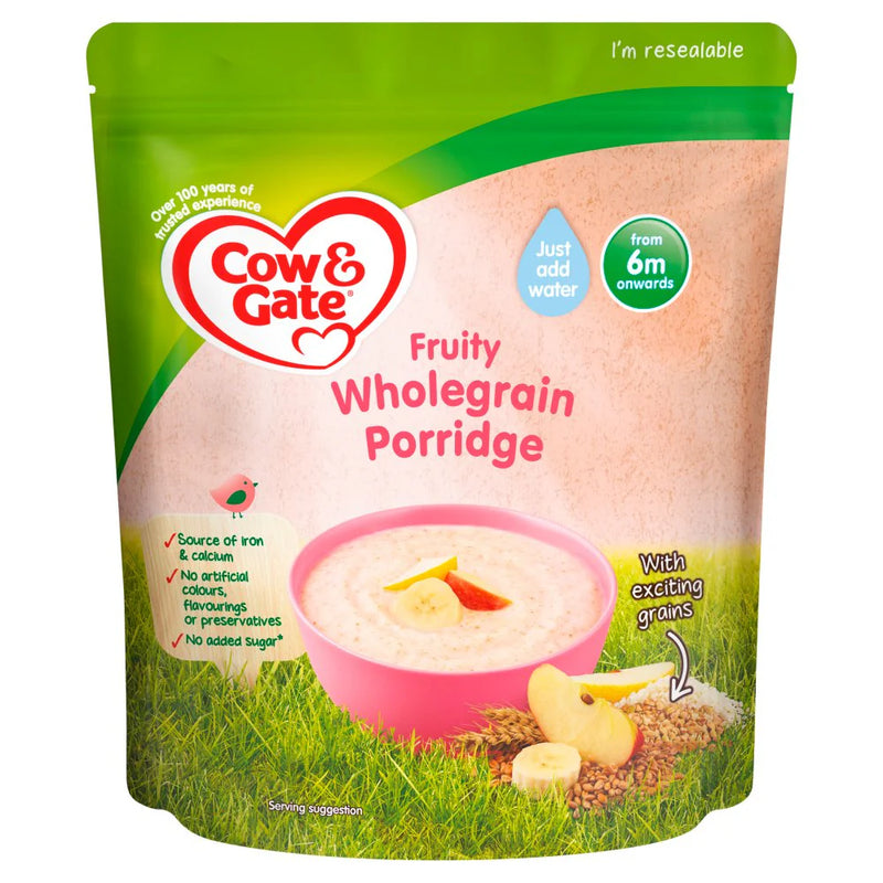 FRUITY WHOLEGRAIN PORRIDGE BABY CEREAL 125g