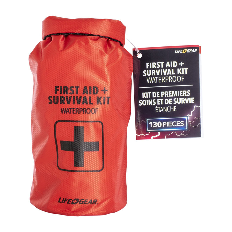 FIRST AID SURVIVAL KIT DRY BAG 130pc
