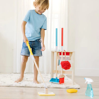 DELUXE SPARKLE + SHINE CLEANING PLAY SET