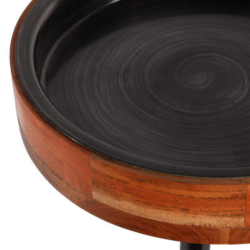 27" INMAR TALL BROWN TABLE