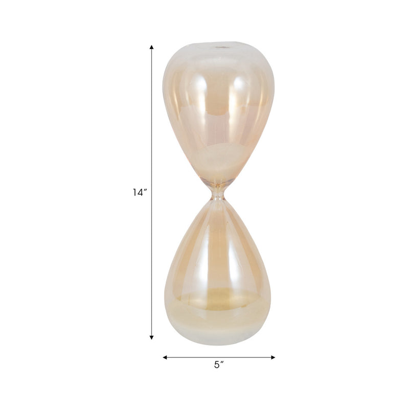 MIDAS CHAMPAGNE HOURGLASS 14IN