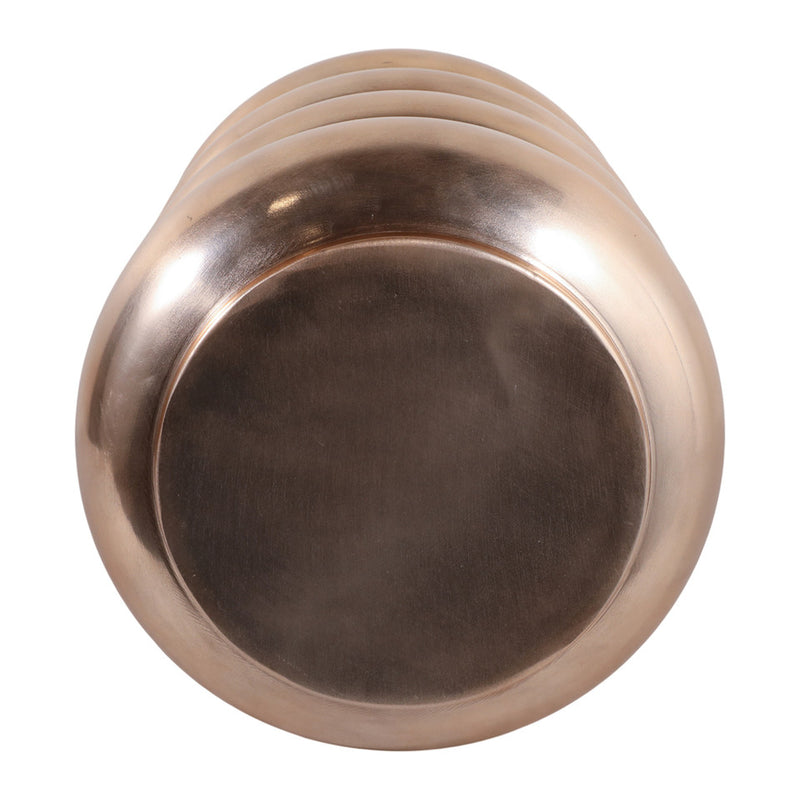 20" MANDAN GOLD DRUM TABLE