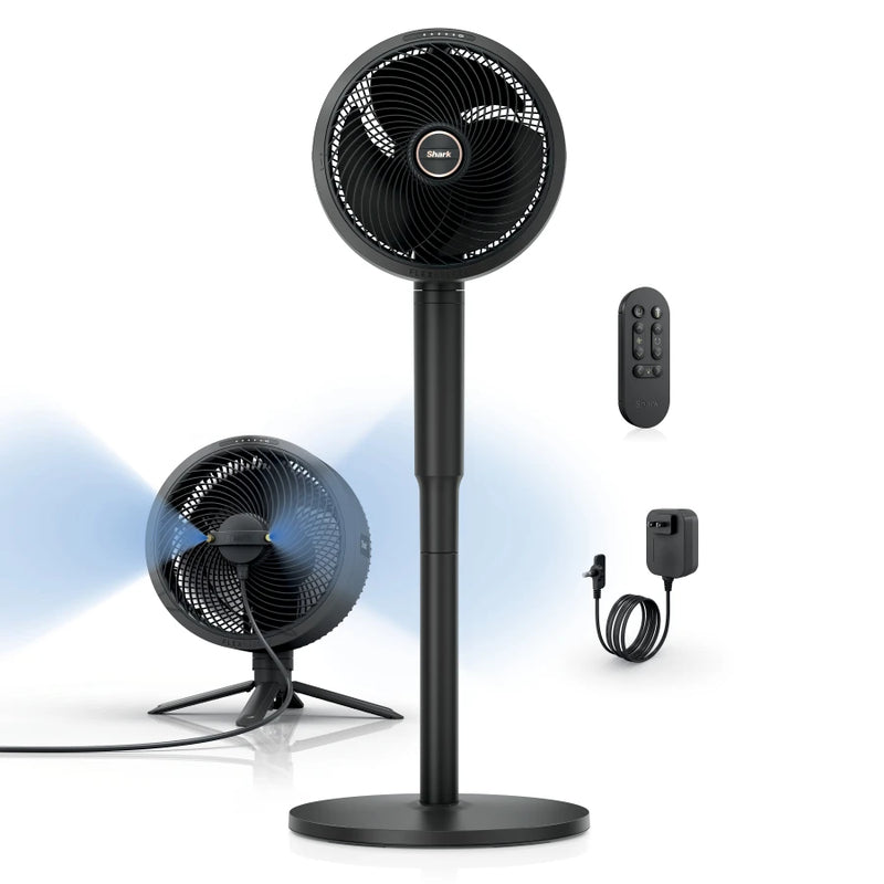 SHARK FLEX BREEZE FAN WITH INSTA-COOL MIST ATTATCHMENT