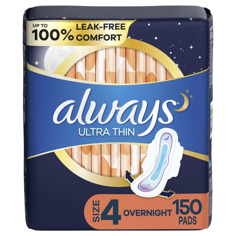 PADS ULTRA THIN OVERNIGHT SIZE 4 - 26ct