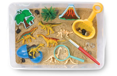 DINOSAUR DIG SENSORY BIN