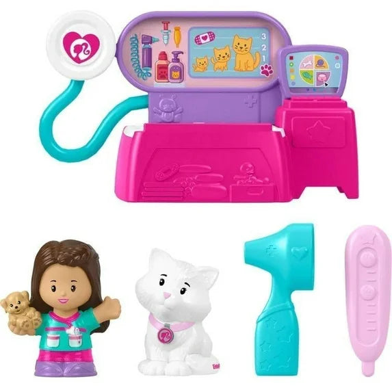 BARBIE VETERINARIAN PLAYSET, 5-PIECE