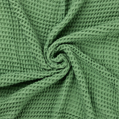 WAFFLE BABY BLANKET SEA FOAM