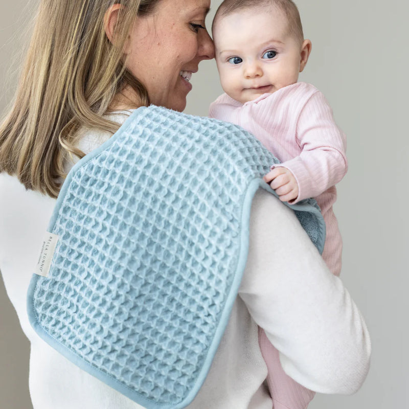 REVERSIBLE BIB & BURP SET - FOG