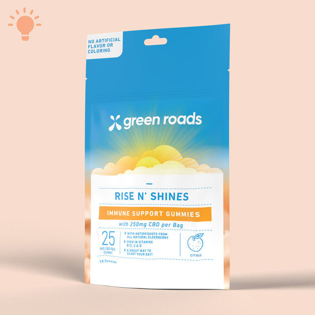 RISE N SHINE IMMUNE GUMMIES 250MG 10CT