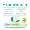 PAMPERS WIPES SENSITIVE 56S