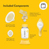 MEDELA	HARMONY MANUAL BREAST PUMP W/PERSONALFIT