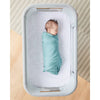 SKIP HOP 2N1 BEDSIDE SLEEPER BASSINET GREY