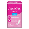 CAREFREE BODYSHAPE LINERS LONG UNSCENT 42CT