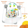 BRIGHT STARTS PLAYFUL PARADISE BABY SWING GREEN