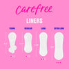 CAREFREE BODYSHAPE LINERS LONG UNSCENT 42CT