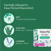 HONEY POT PADS REGULAR HERBAL ORG 20S
