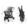GRACO READY2GROW LX 2.0 DOUBLE STROLLER