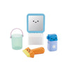 SKIP HOP FRESH CLEAN BATH TOY MIRROR FUN 4PC SET