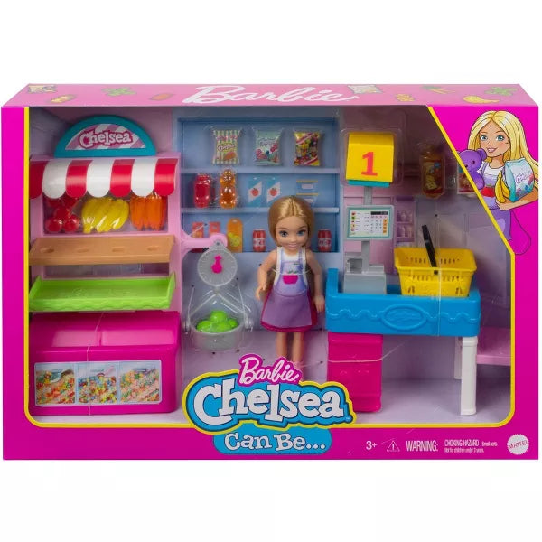 BARBIE CHELSEA CAN BE DOLL+SNACK PLAYSET
